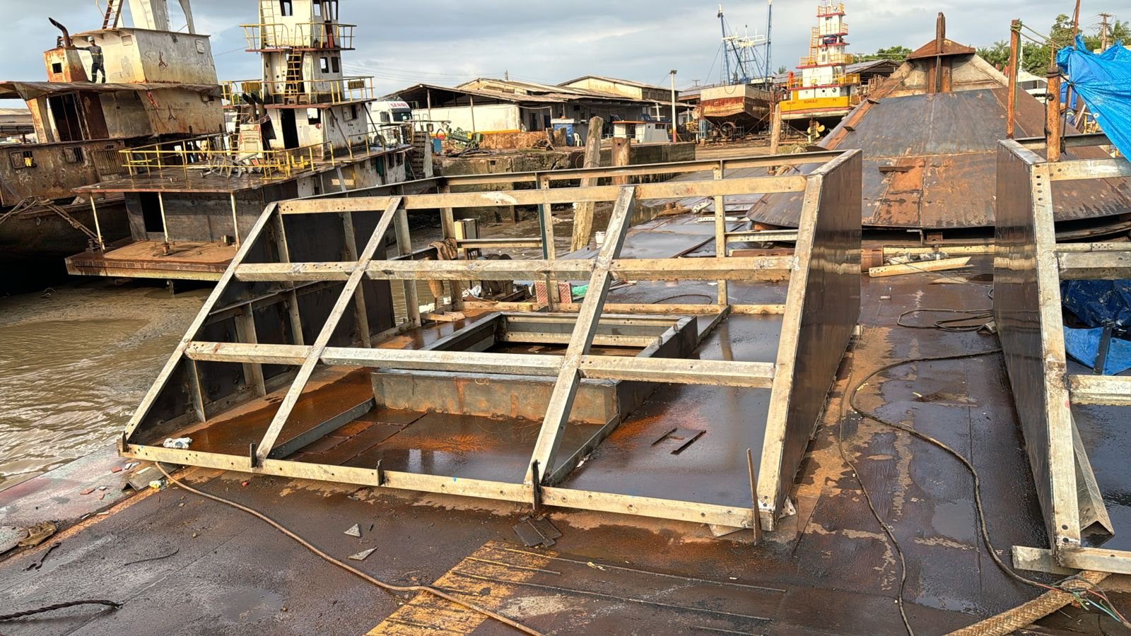 Construção de poita
